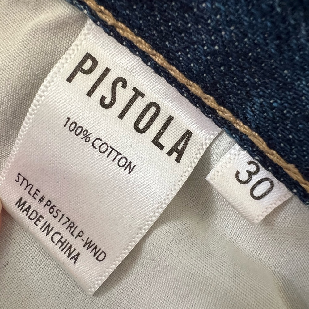 PISTOLA jeans size 30x30 - Picture 6 of 13